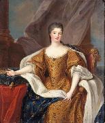 Portrait Marie Anne de Bourbon as Princess of Conti unknow artist